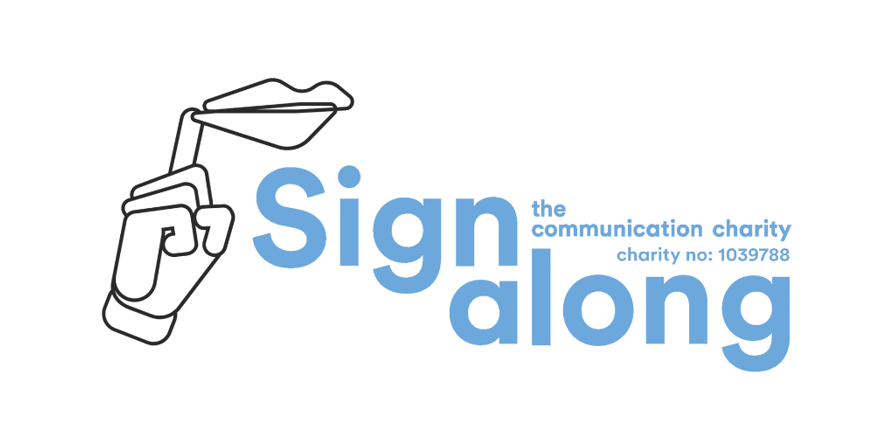 Signalong logo blue